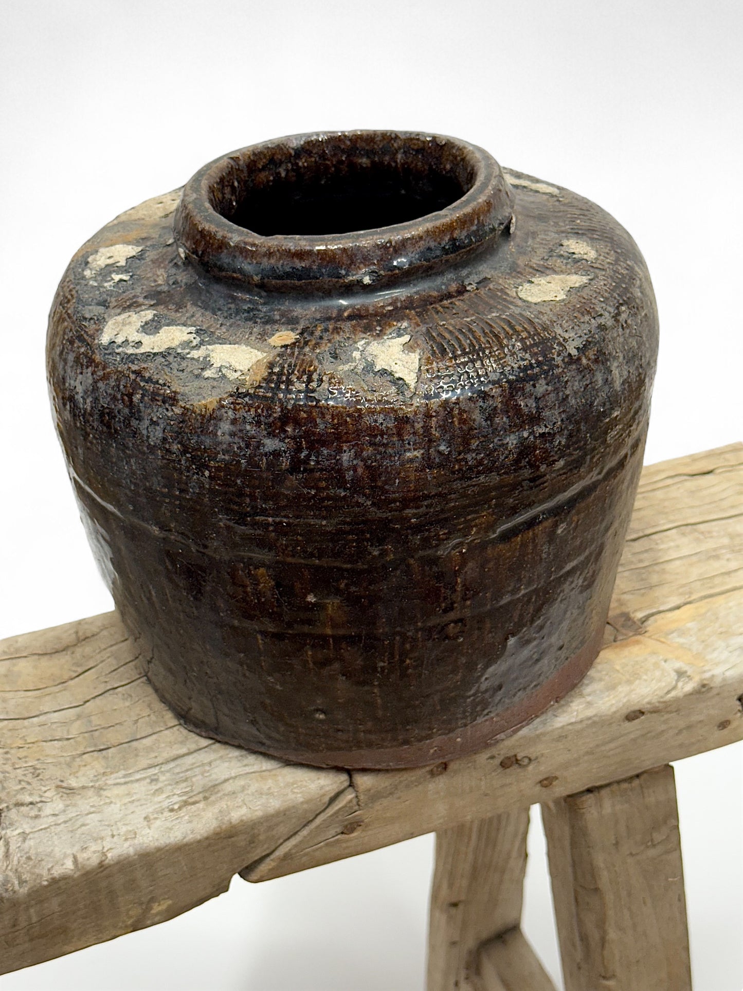 Vintage Chinese Bean Pot