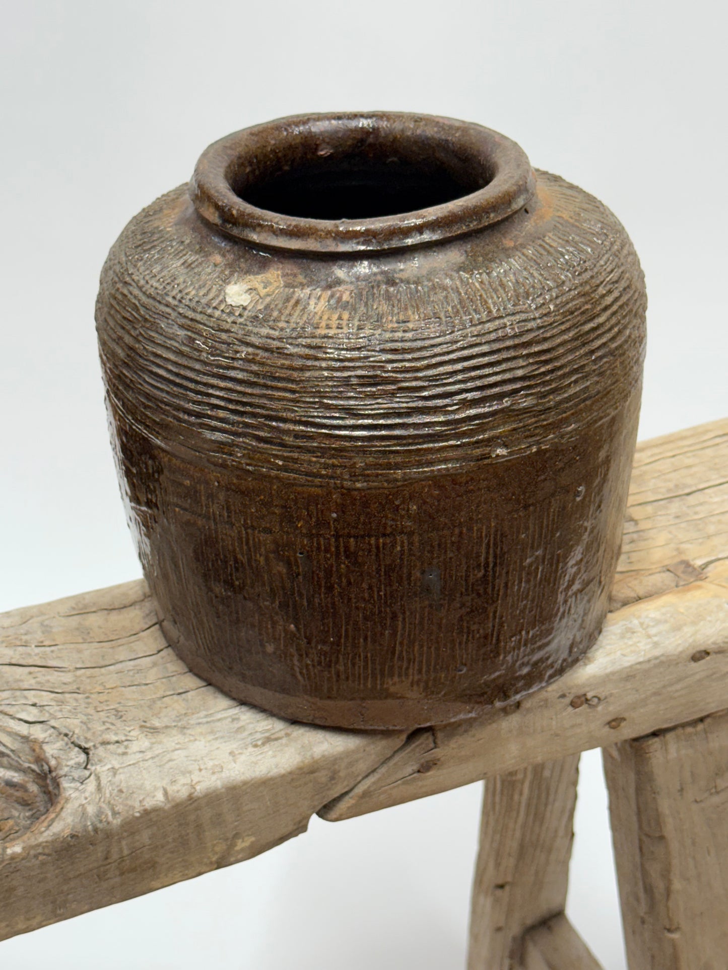 Vintage Chinese Bean Pot