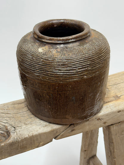 Vintage Chinese Bean Pot