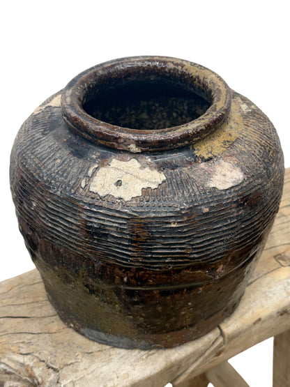 Vintage Chinese Bean Pot
