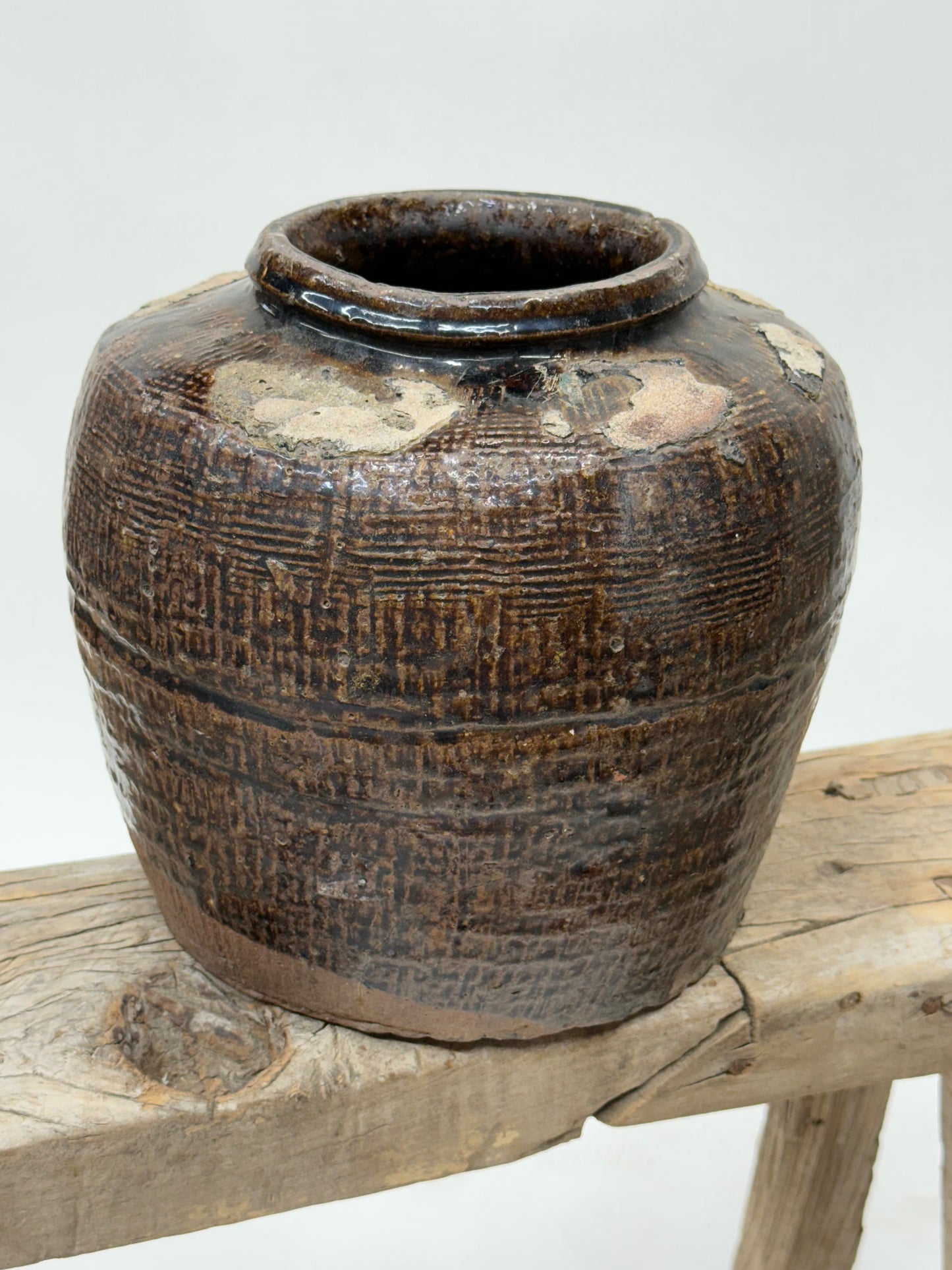 Vintage Chinese Bean Pot