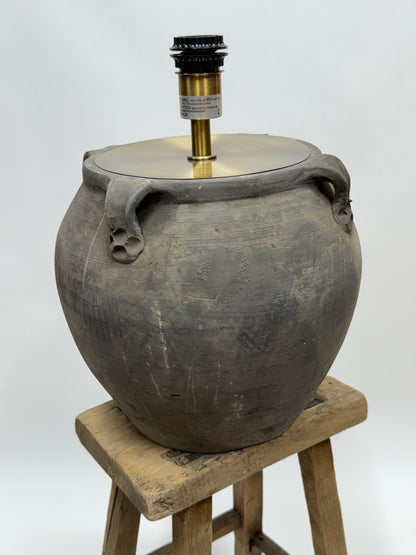 Chinese Water Pot Lamp with handles