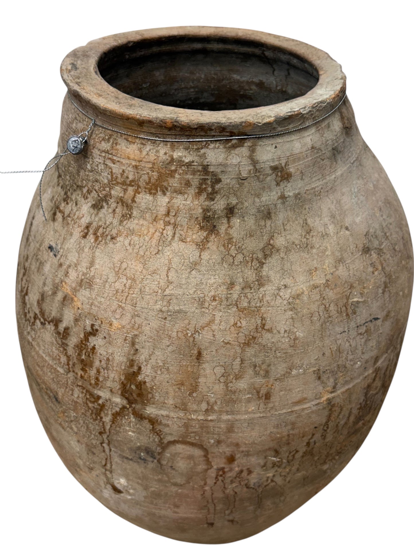 Vintage Turkish Floor Pot 19.5”