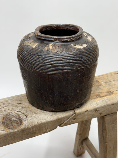 Vintage Chinese Bean Pot