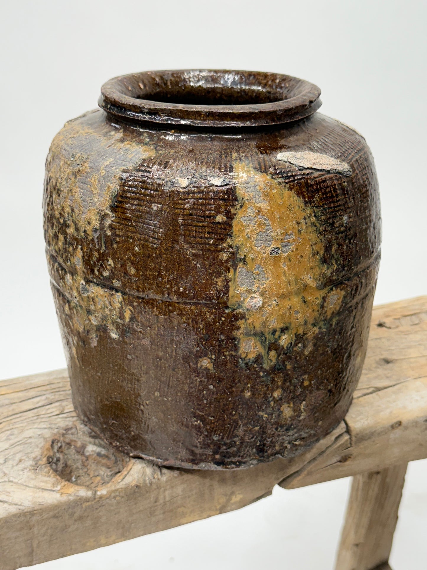 Vintage Chinese Bean Pot