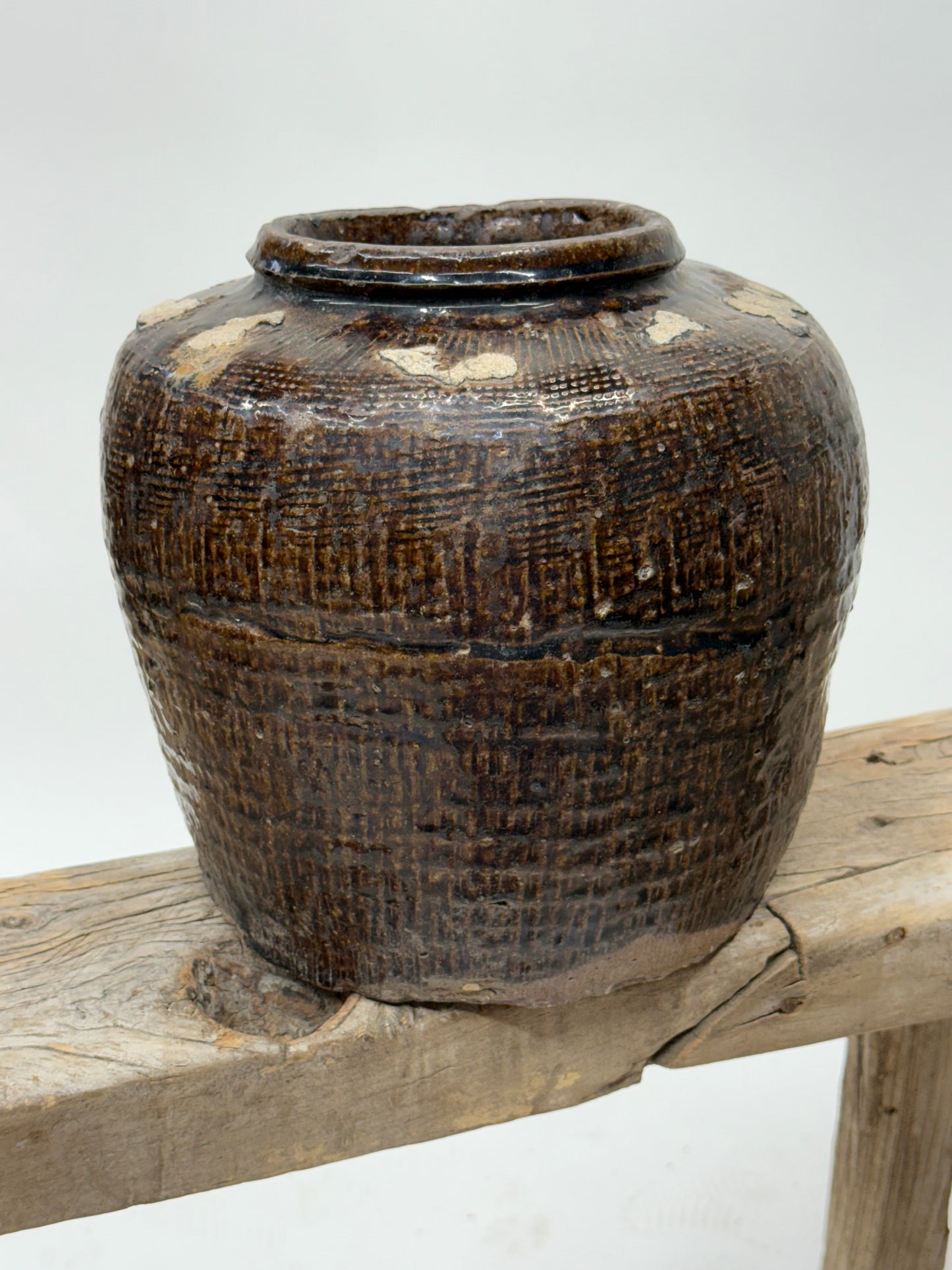 Vintage Chinese Bean Pot