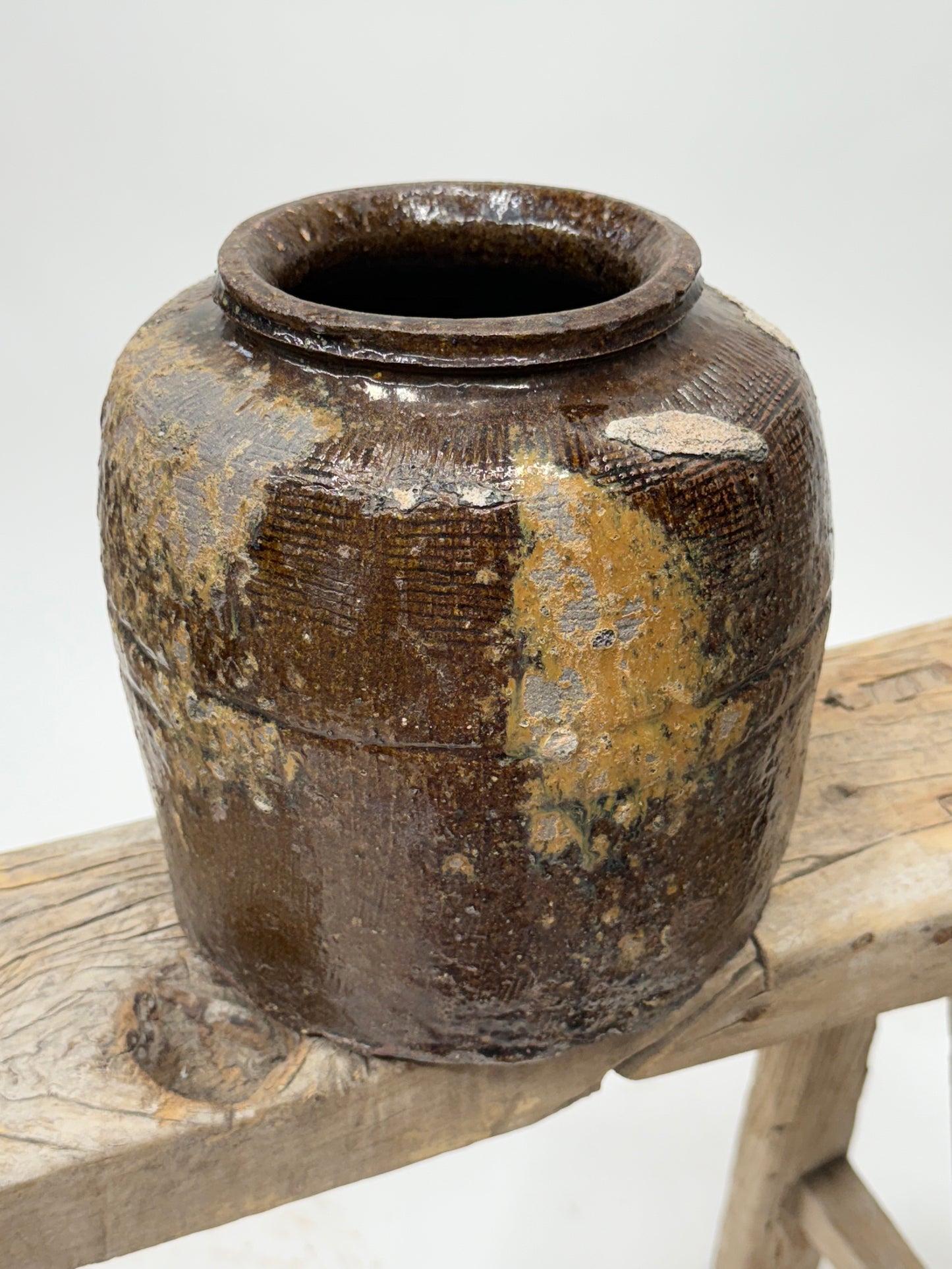 Vintage Chinese Bean Pot