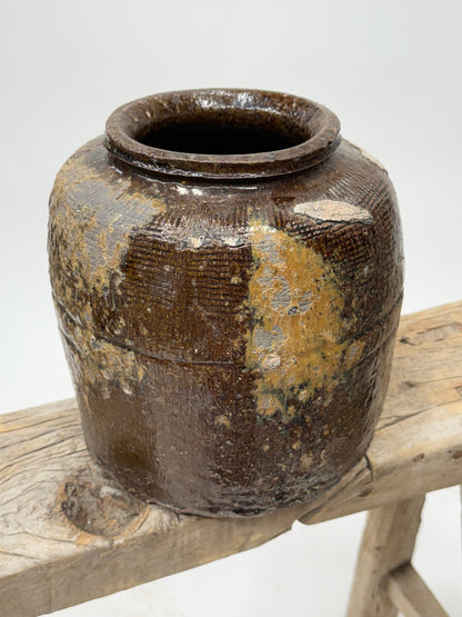 Vintage Chinese Bean Pot