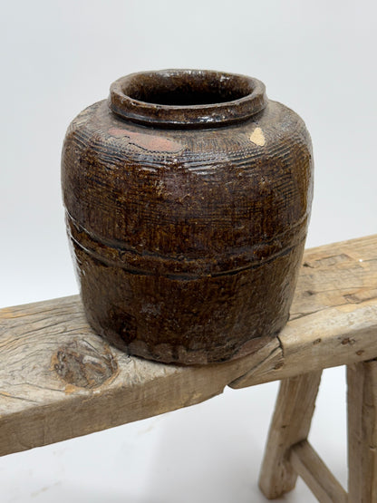 Vintage Chinese Bean Pot