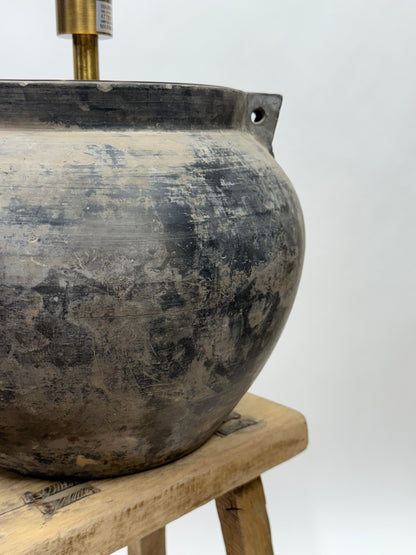 Chinese Pot Lamp with handles