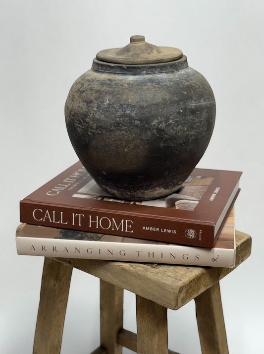 Vintage Chinese Lidded Vase