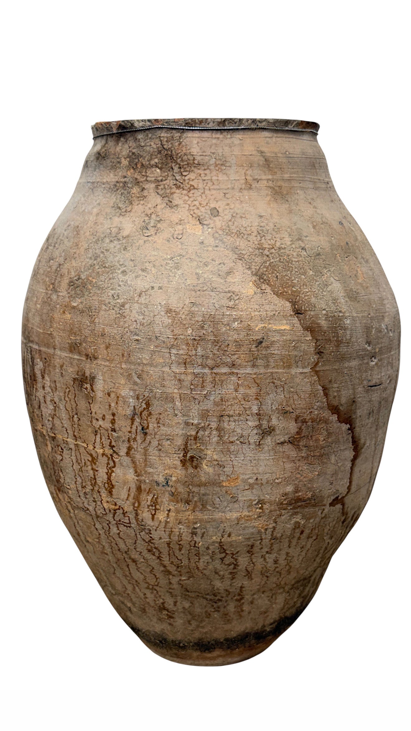 Vintage Turkish Floor Pot 19.5”