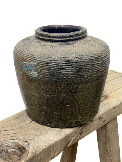 Vintage Chinese Bean Pot