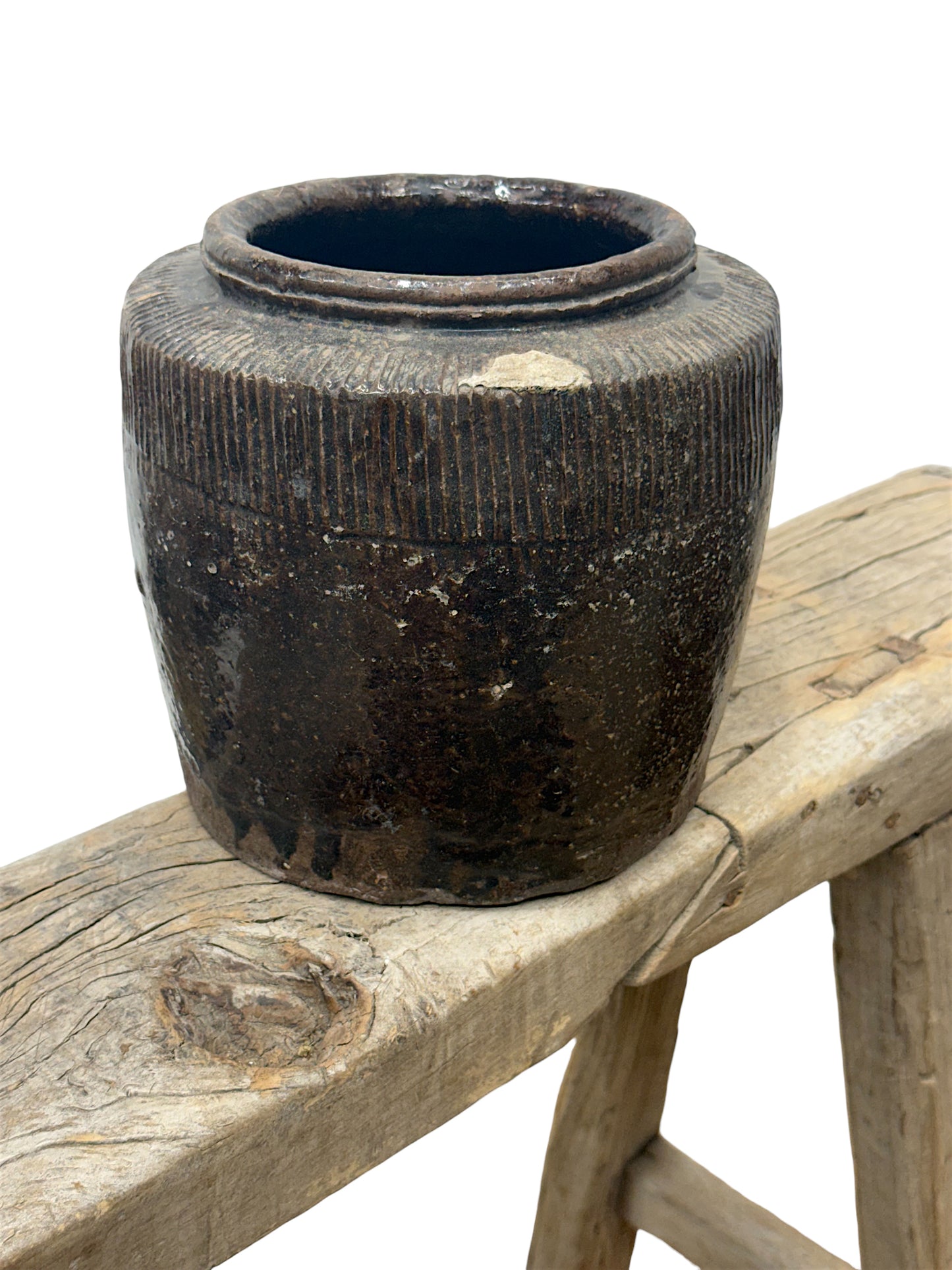 Vintage Chinese Bean Pot