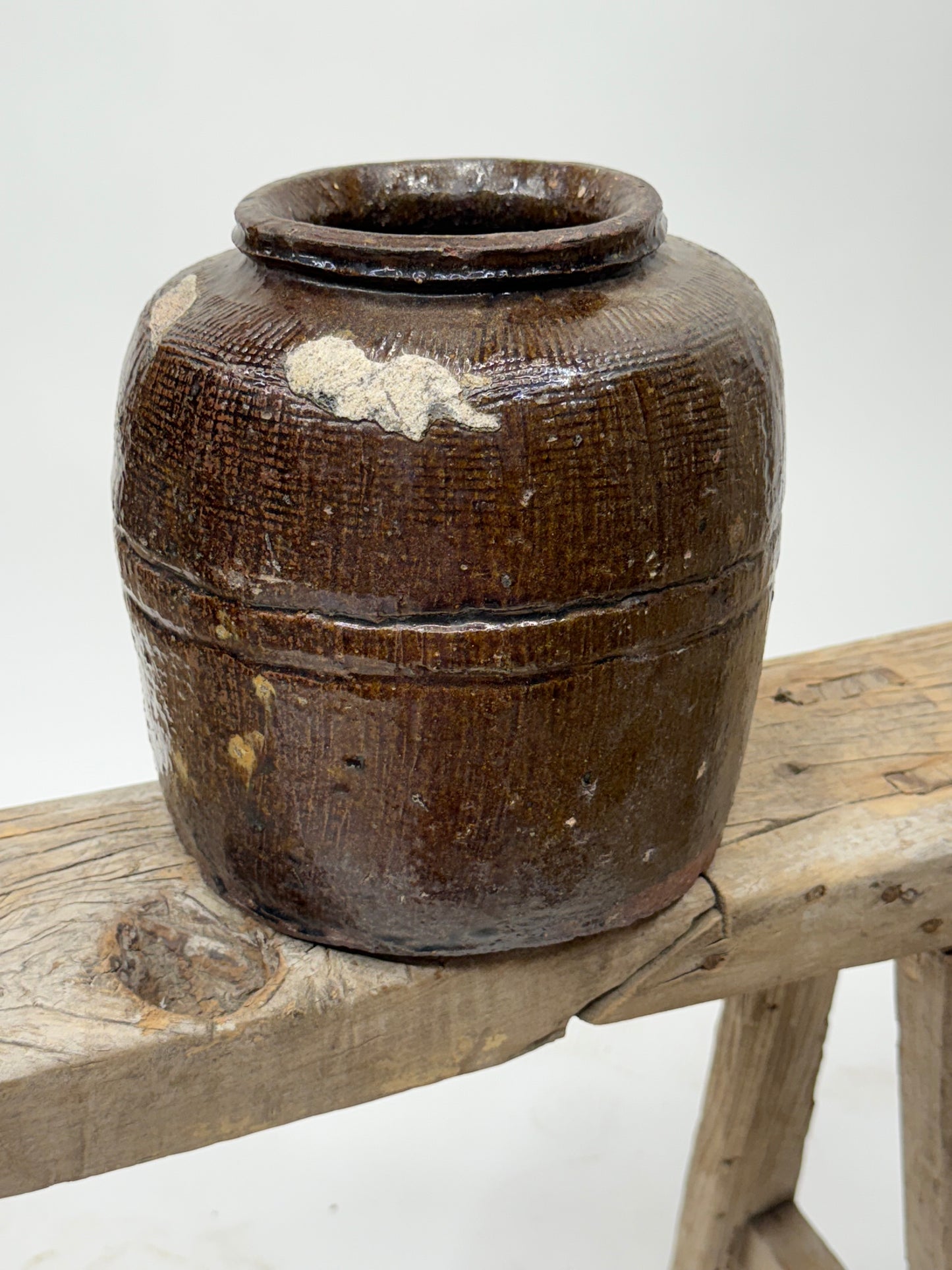 Vintage Chinese Bean Pot