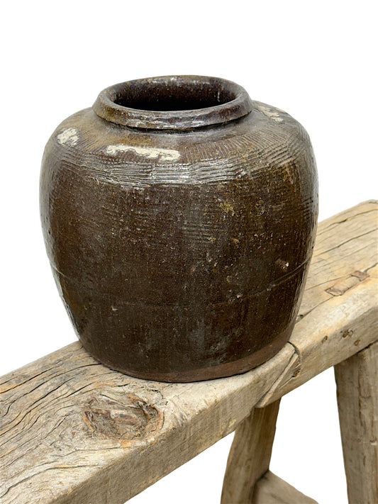 Vintage Chinese Bean Pot
