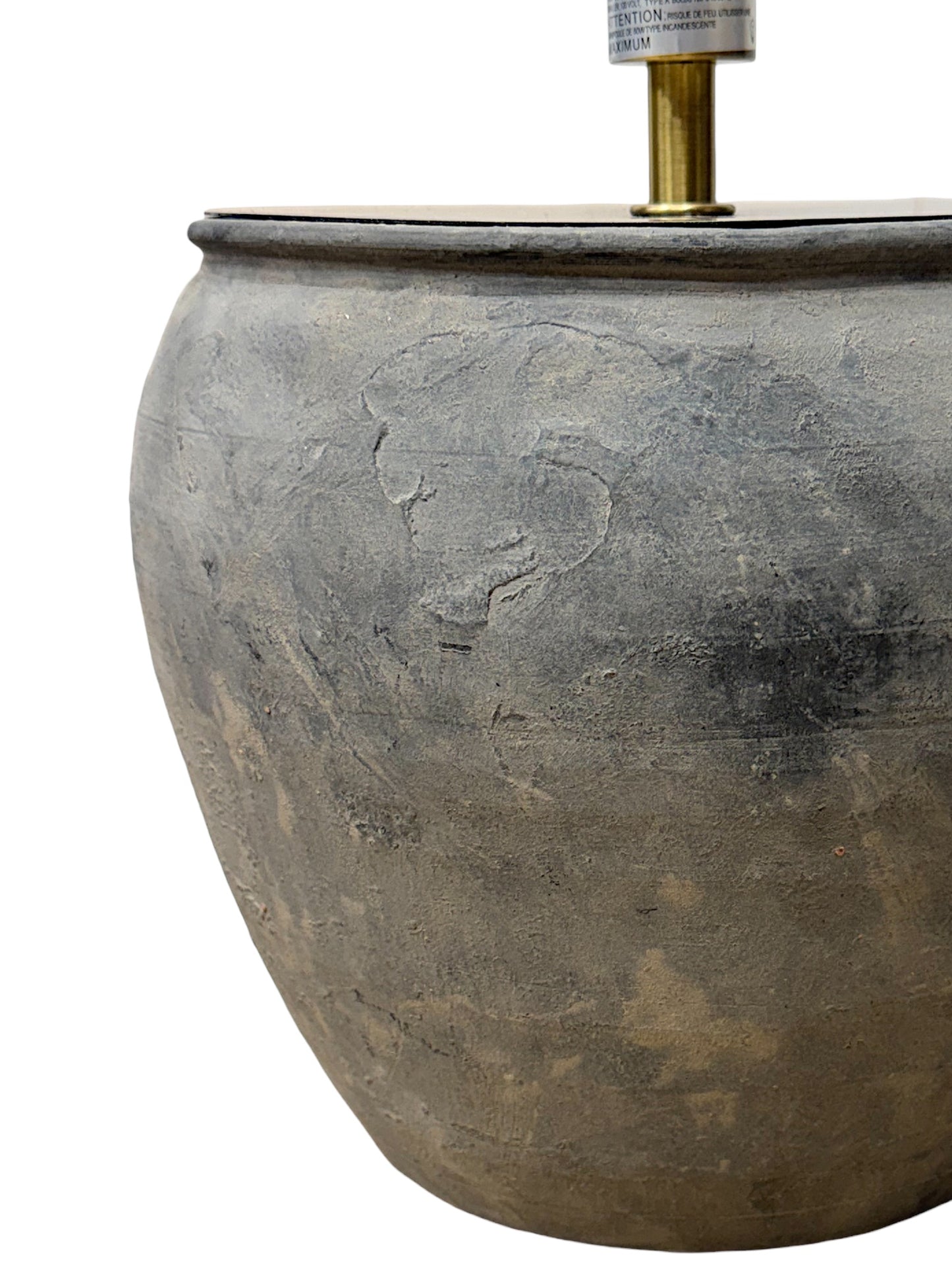 Rustic Pot Lamp