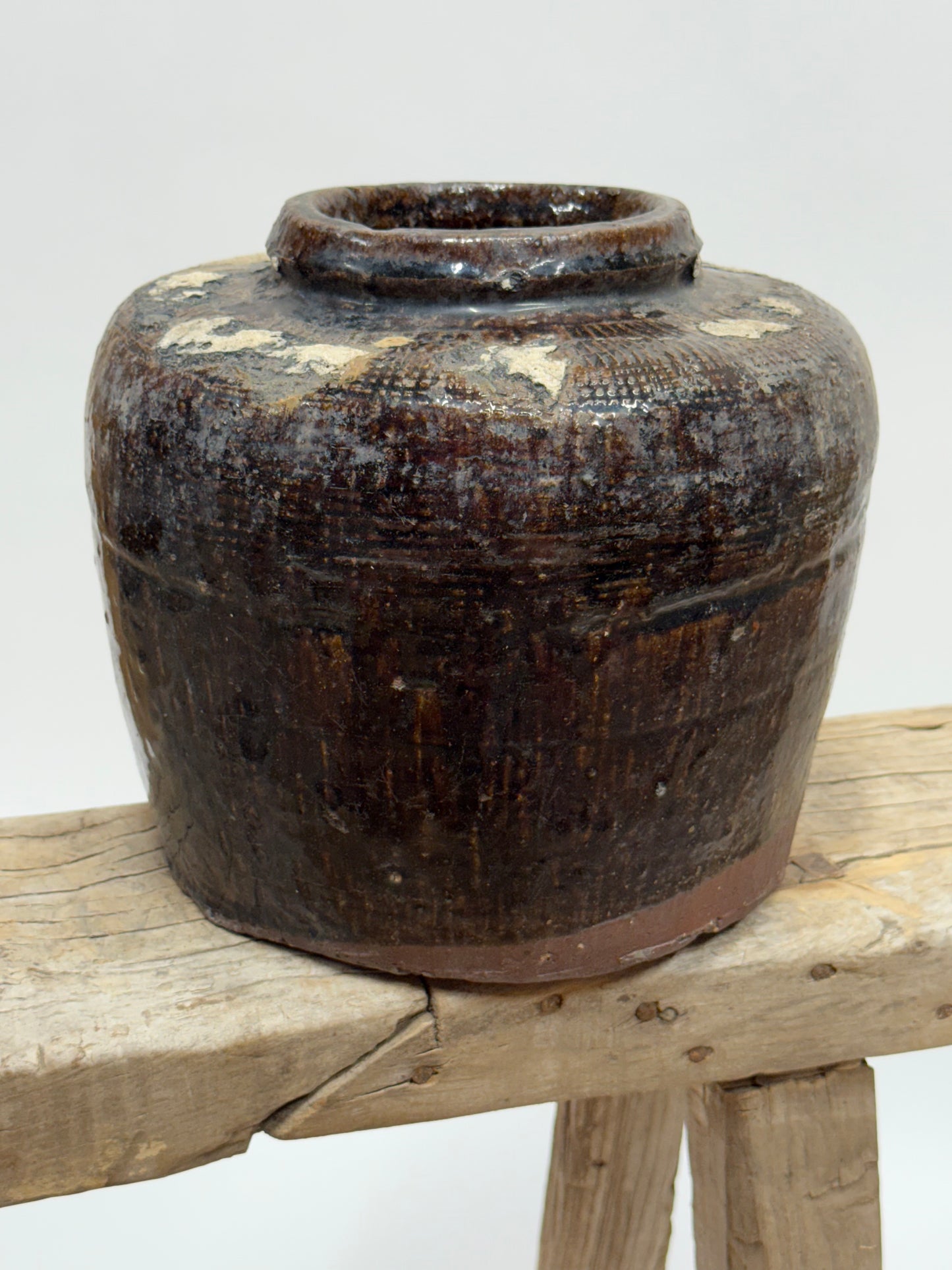 Vintage Chinese Bean Pot