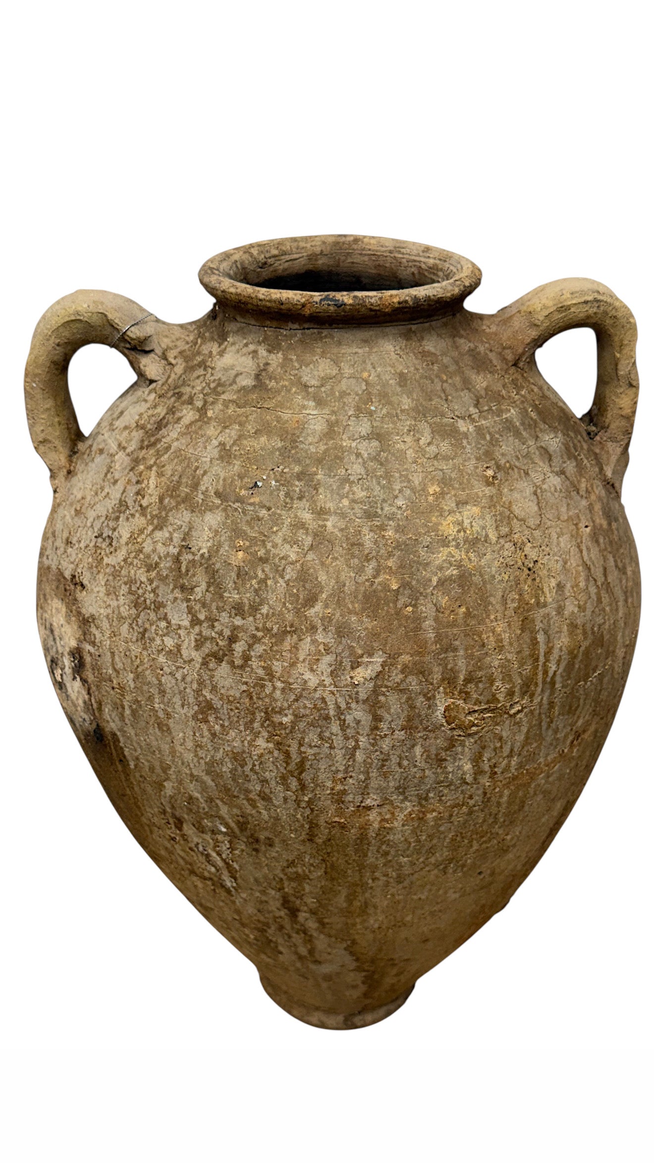 Antique Turkish Floor Pot – 20” Tall