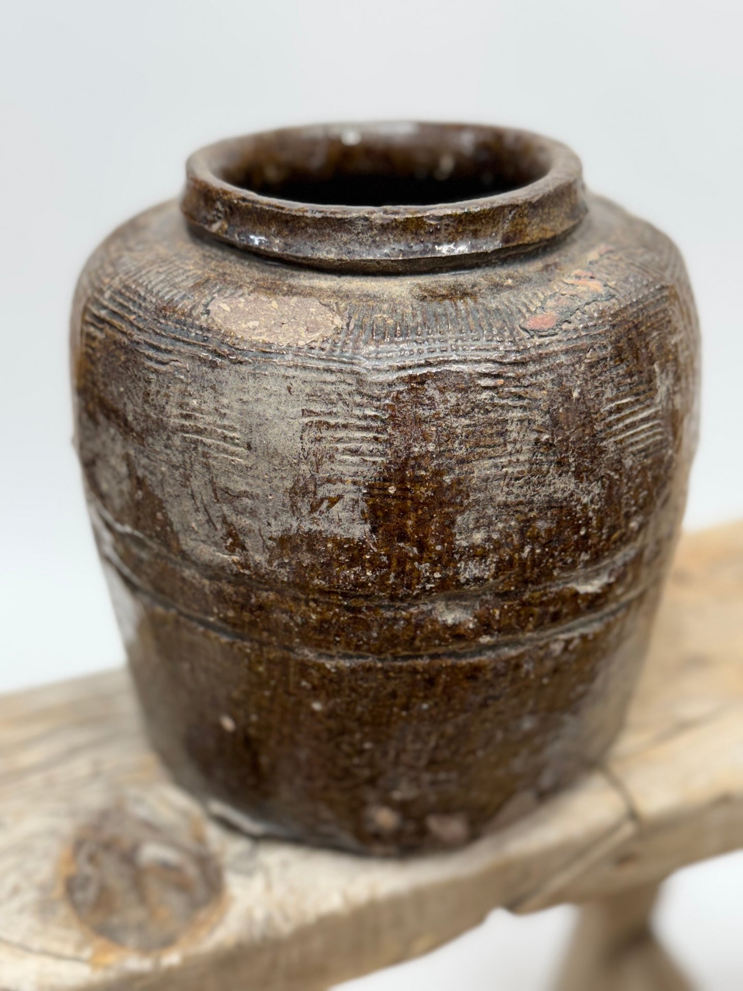 Vintage Chinese Bean Pot