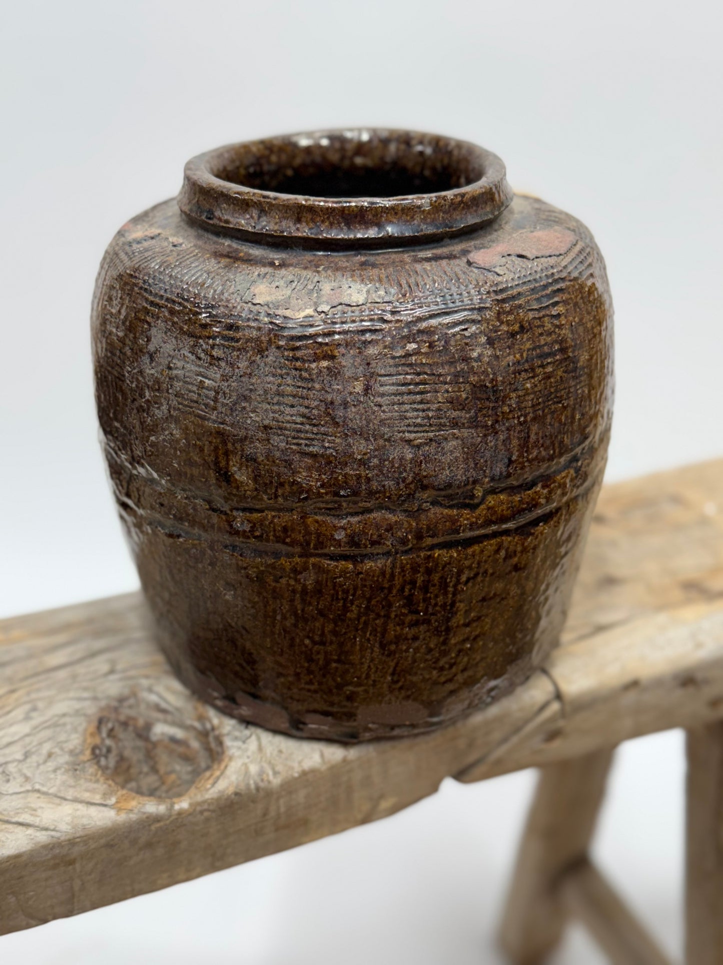 Vintage Chinese Bean Pot