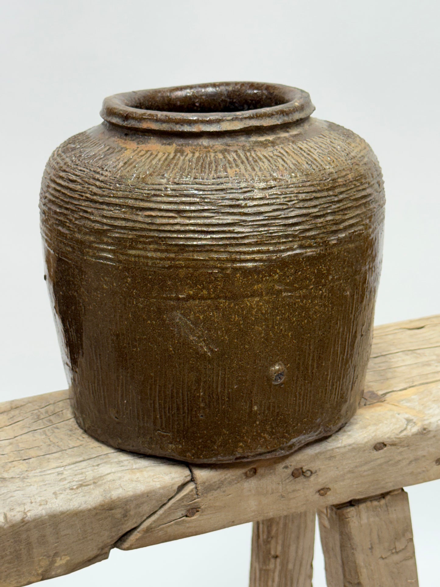 Vintage Chinese Bean Pot