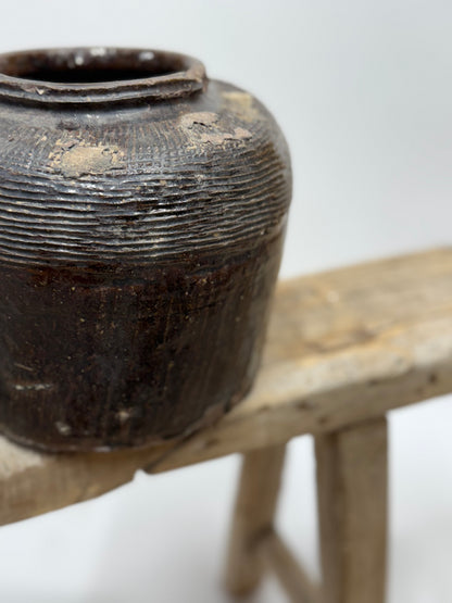 Vintage Chinese Bean Pot