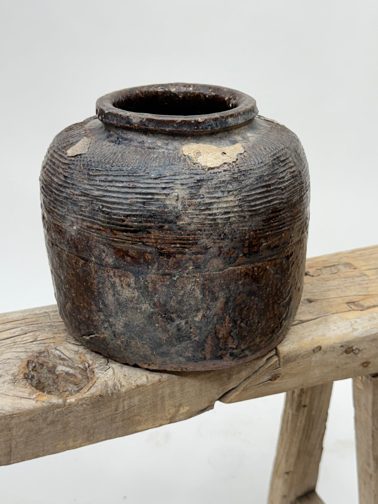 Vintage Chinese Bean Pot