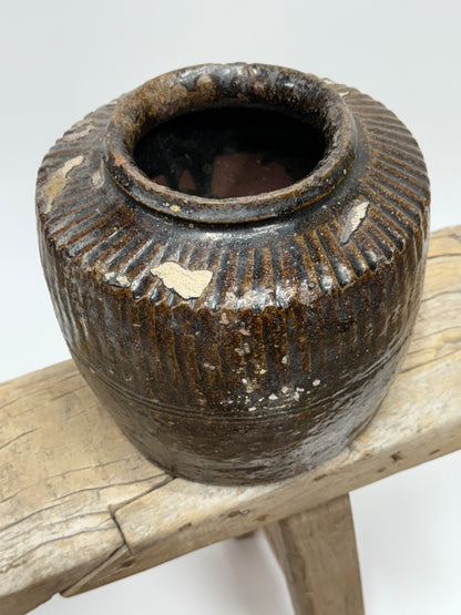 Vintage Chinese Bean Pot