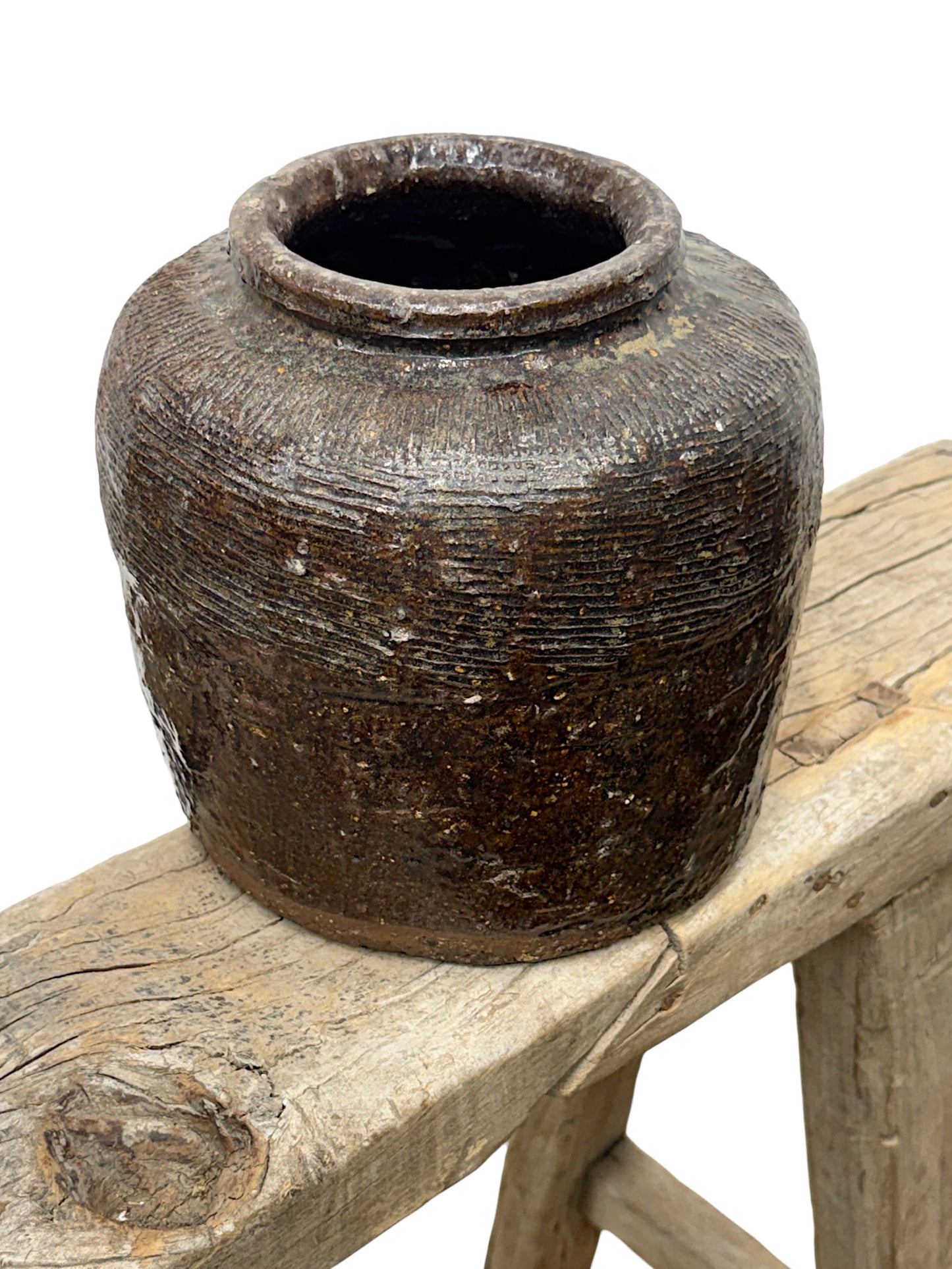 Vintage Chinese Bean Pot