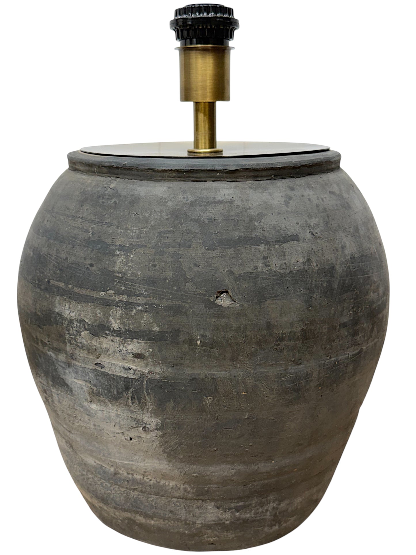 Rustic Pot Lamp