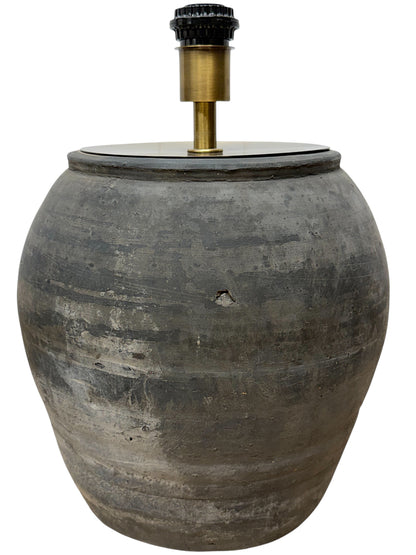 Rustic Pot Lamp
