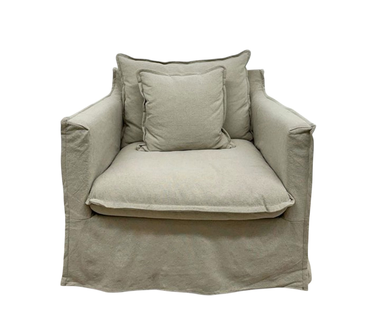Linen Arm Chair