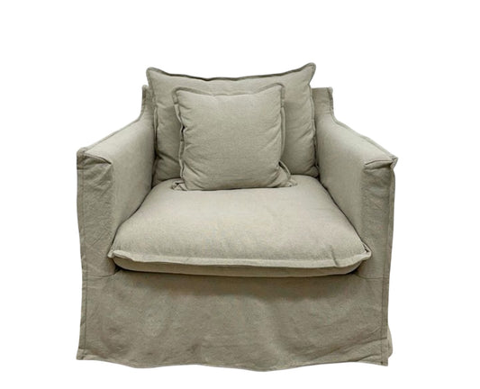 Linen Arm Chair