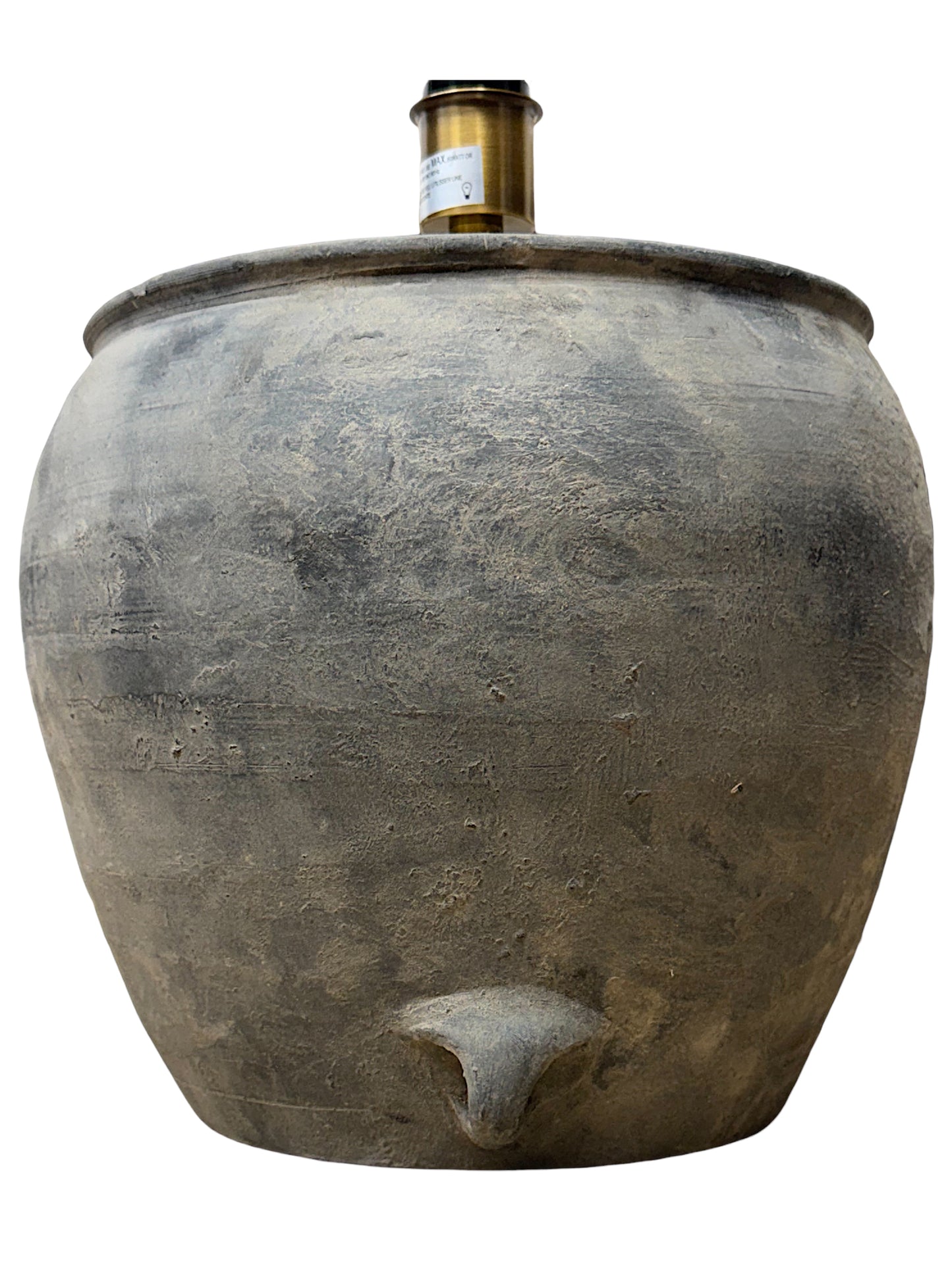 Rustic Pot Lamp