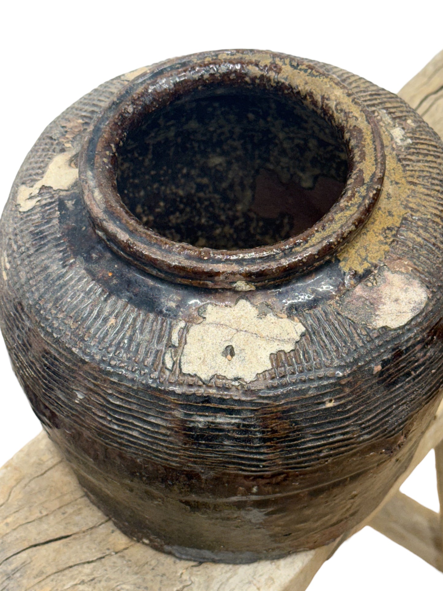 Vintage Chinese Bean Pot