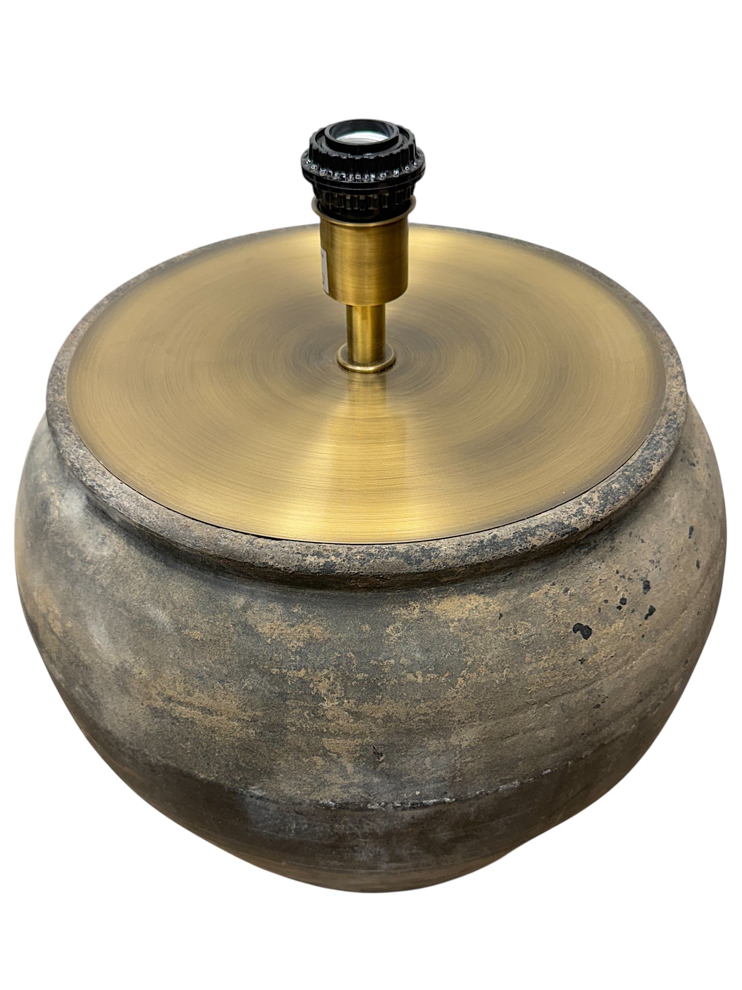 Rustic Pot Lamp