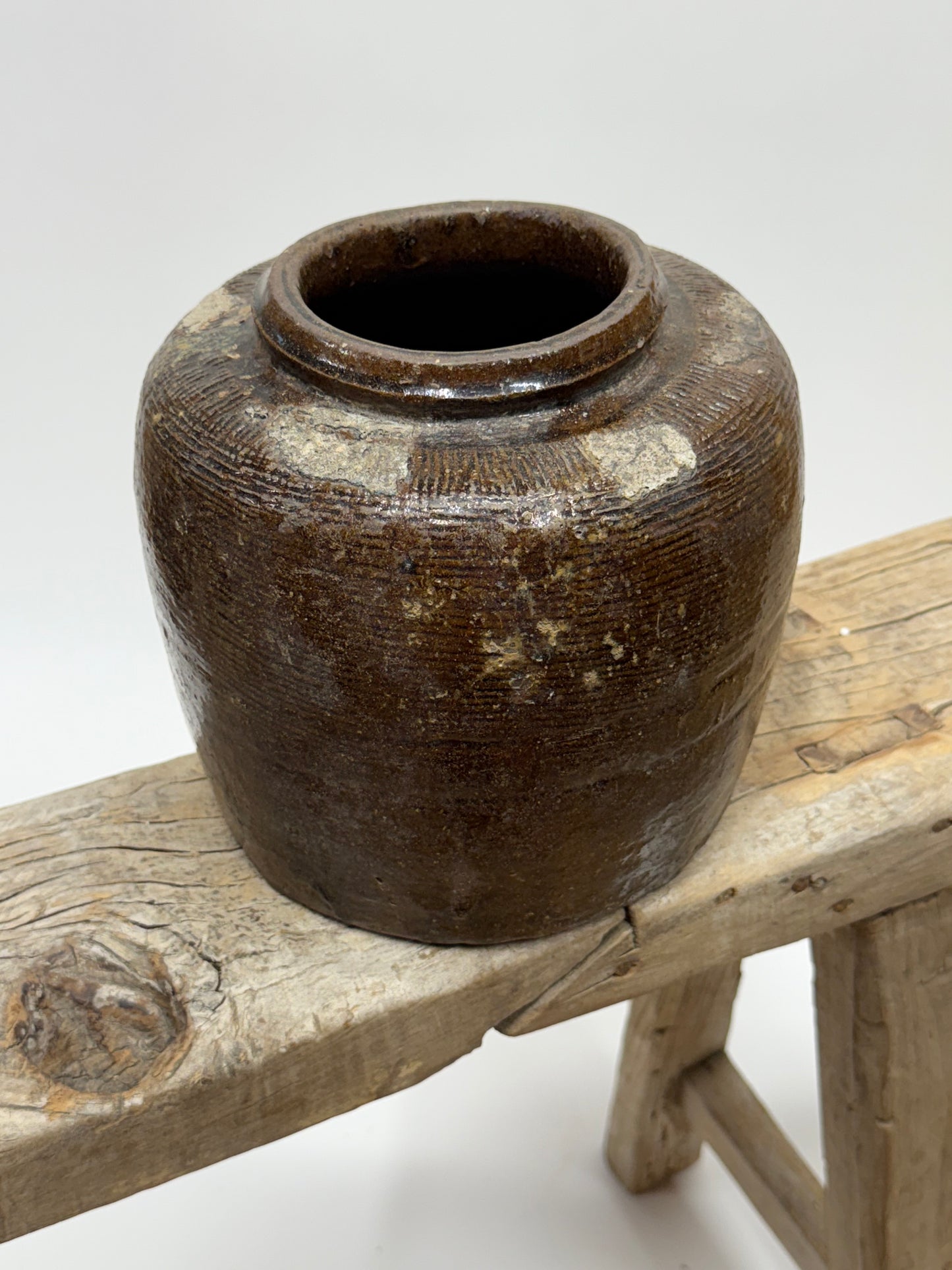 Vintage Chinese Bean Pot
