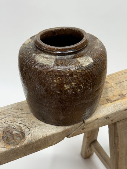 Vintage Chinese Bean Pot
