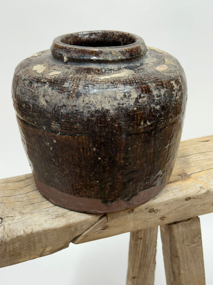 Vintage Chinese Bean Pot
