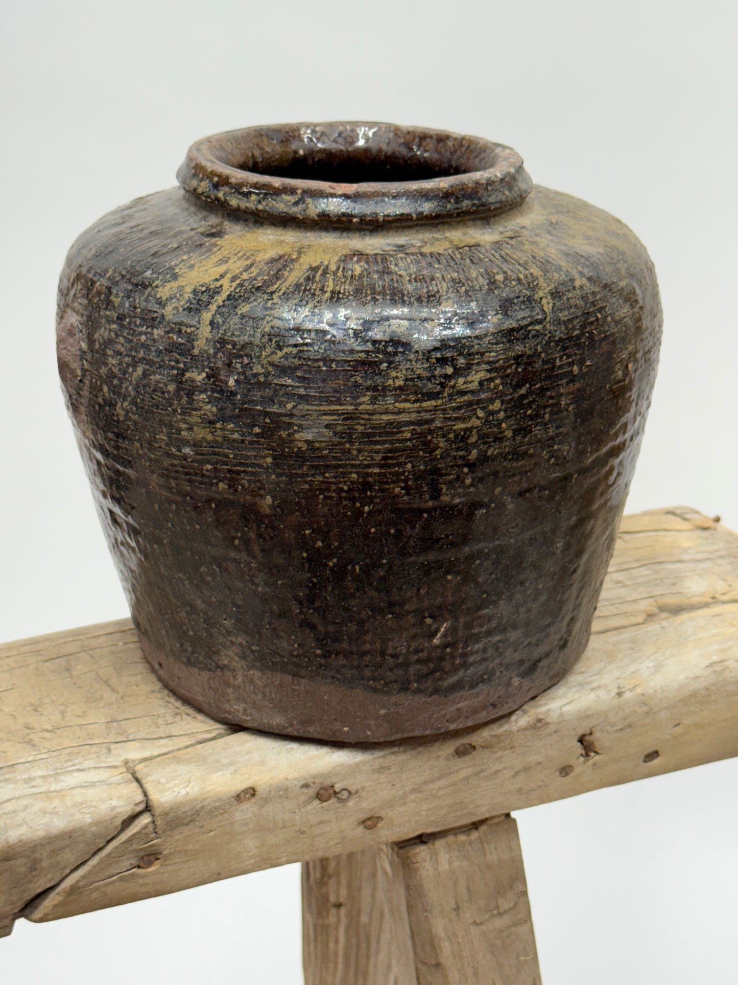 Vintage Chinese Bean Pot