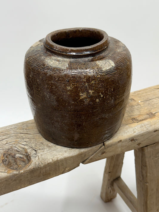 Vintage Chinese Bean Pot