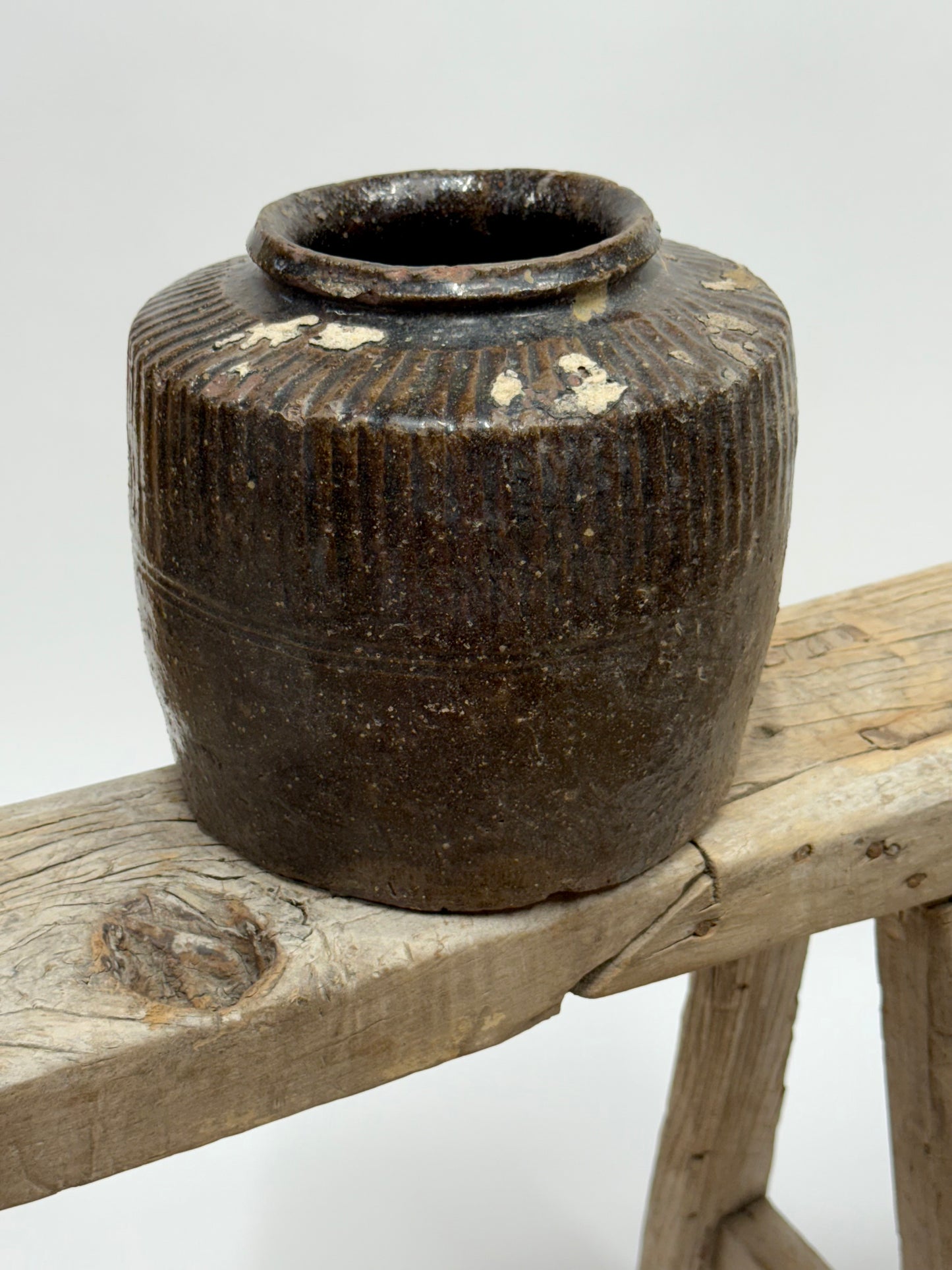 Vintage Chinese Bean Pot