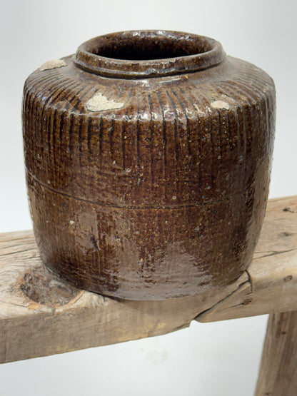 Vintage Chinese Bean Pot