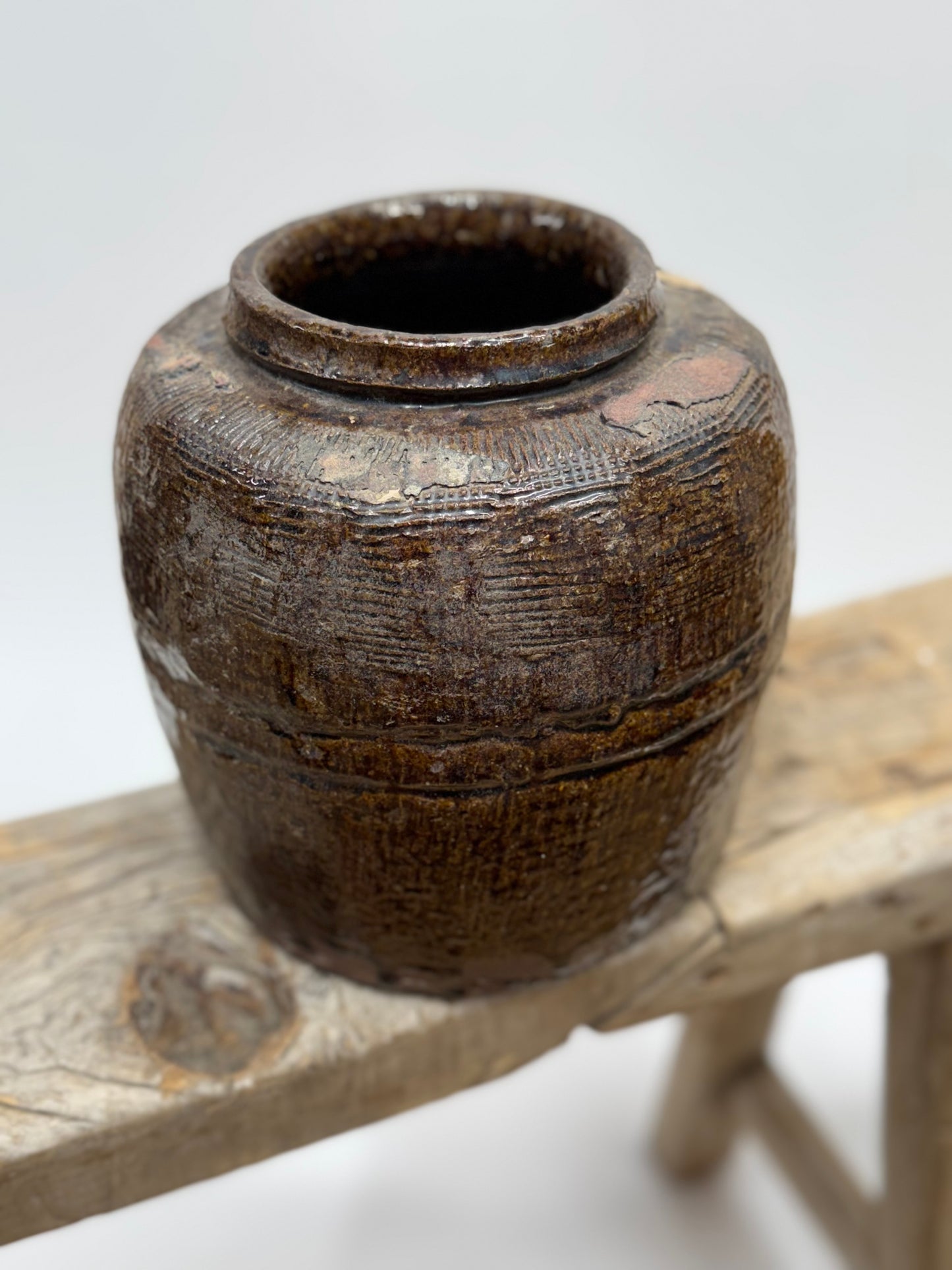Vintage Chinese Bean Pot