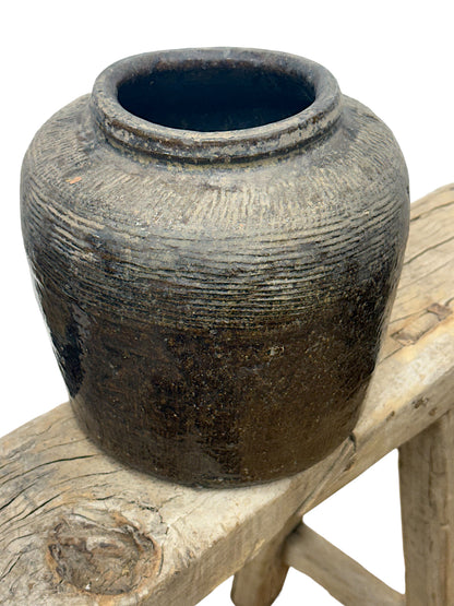 Vintage Chinese Bean Pot
