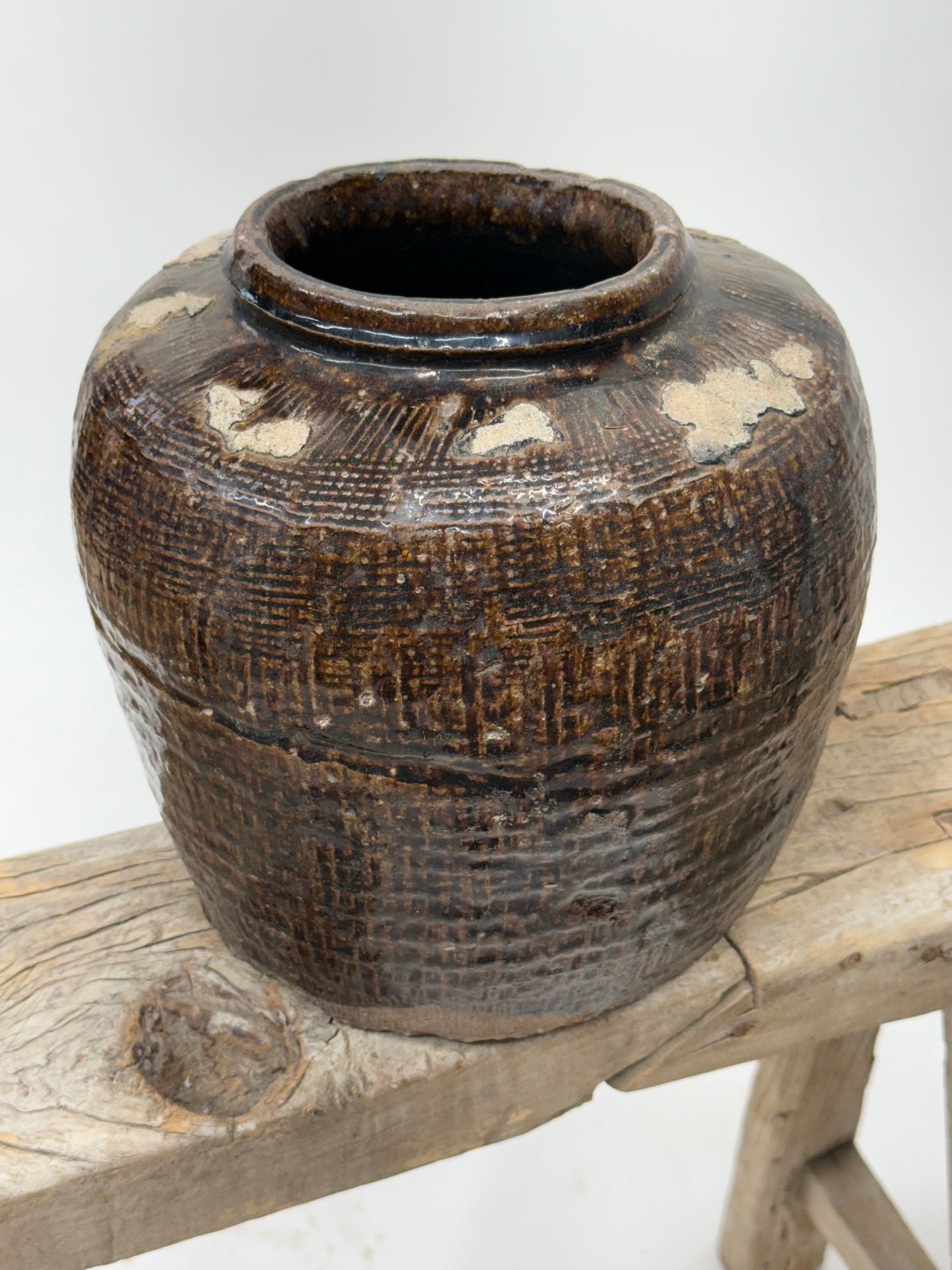 Vintage Chinese Bean Pot