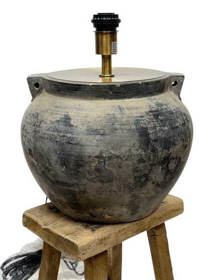 Chinese Pot Lamp with handles