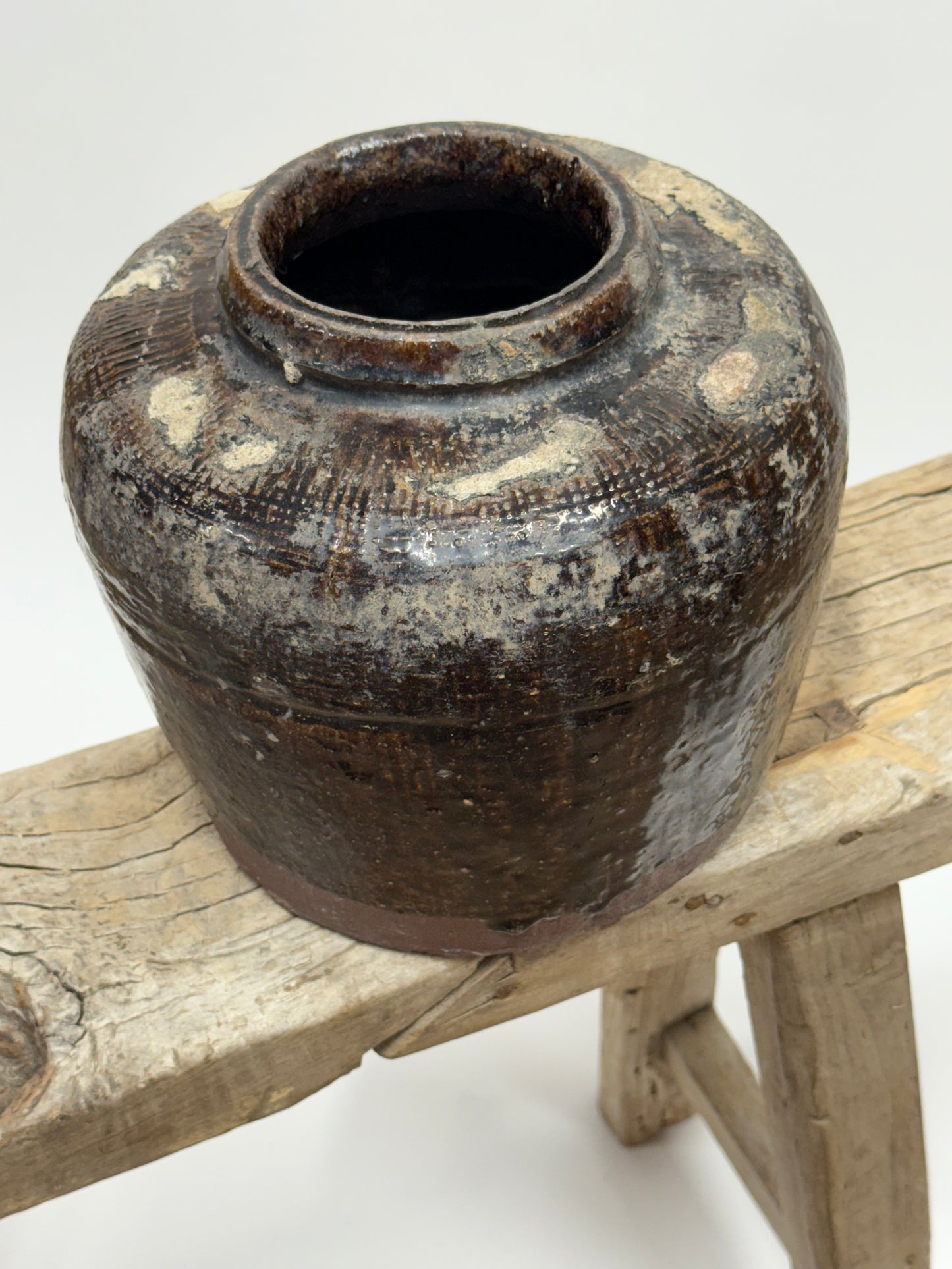 Vintage Chinese Bean Pot