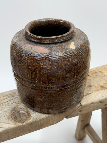 Vintage Chinese Bean Pot